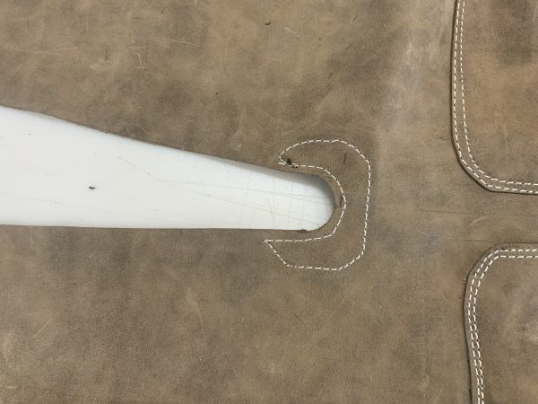 Reinforcing gussets at stress points 2