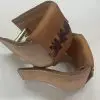 Leather-Wrapped 3-Inch Deep Roper Stirrups