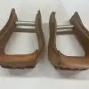 IMG_2539 Leather-Wrapped 3-Inch Deep Angled Overshoe Stirrups